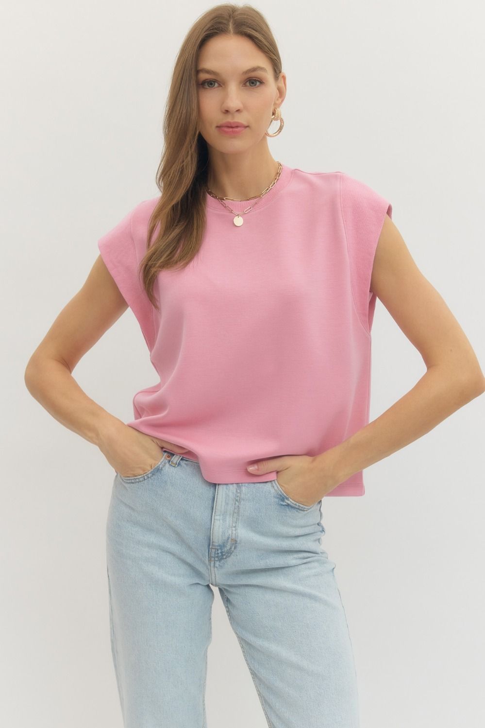DG The Soft Spoken Shoulder Tee By Entro