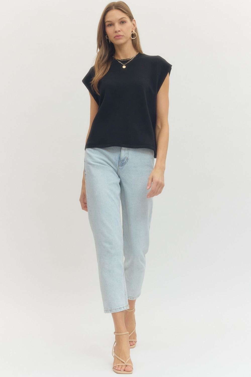 DG The Soft Spoken Shoulder Tee By Entro