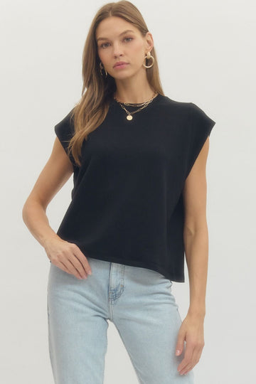 DG The Soft Spoken Shoulder Tee By Entro