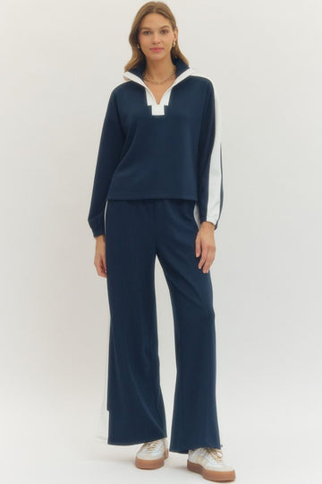 Destination Chic Color block Shirt By Entro