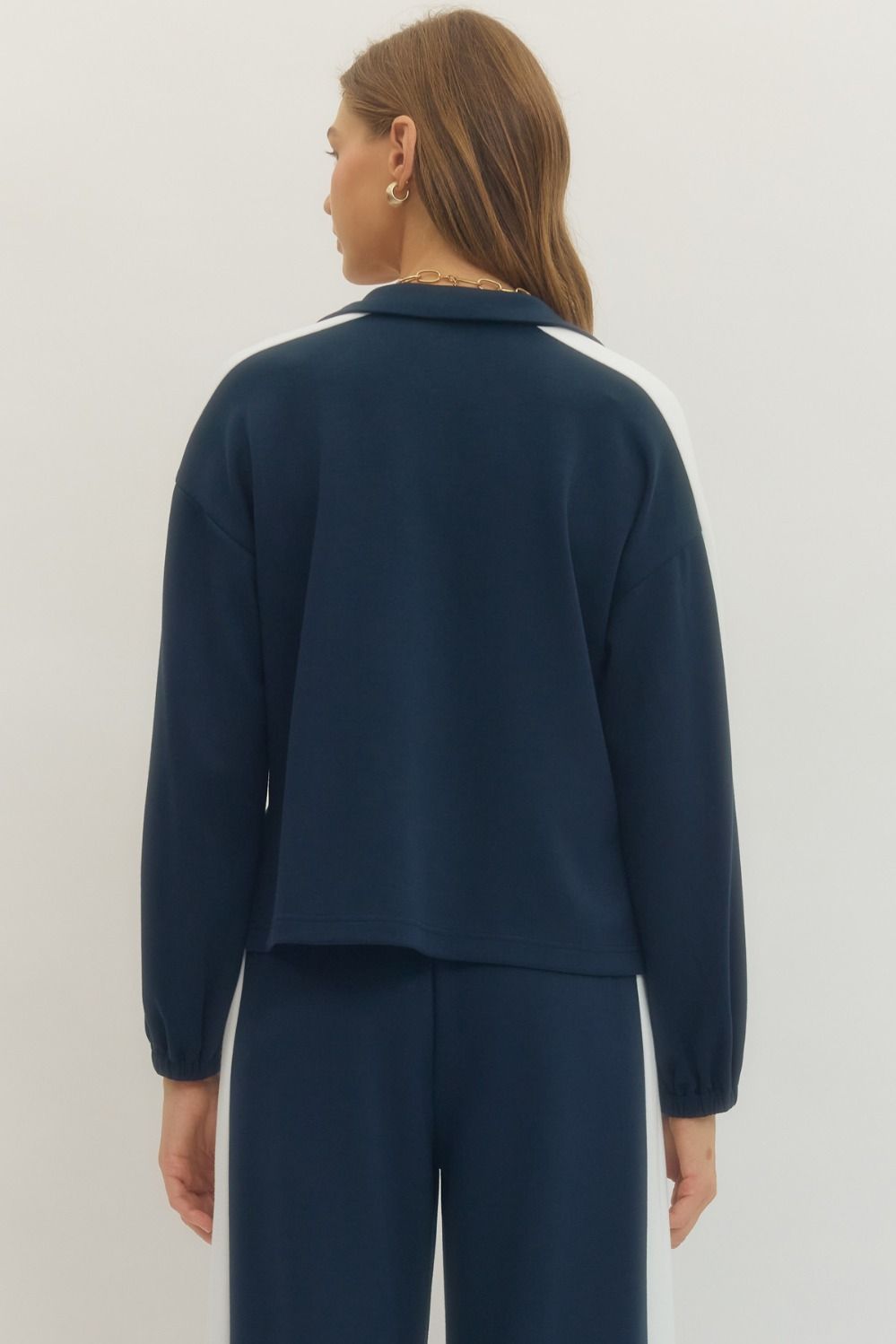 Destination Chic Color block Shirt By Entro