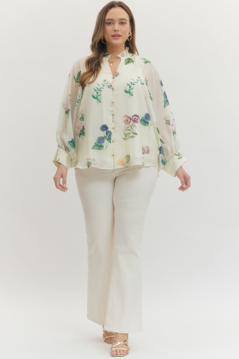 Secret Garden Soft Bloom Top By Entro