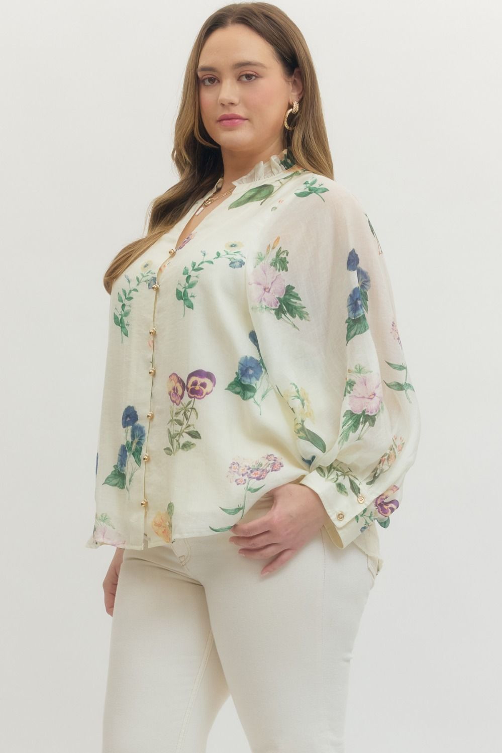 Secret Garden Soft Bloom Top By Entro