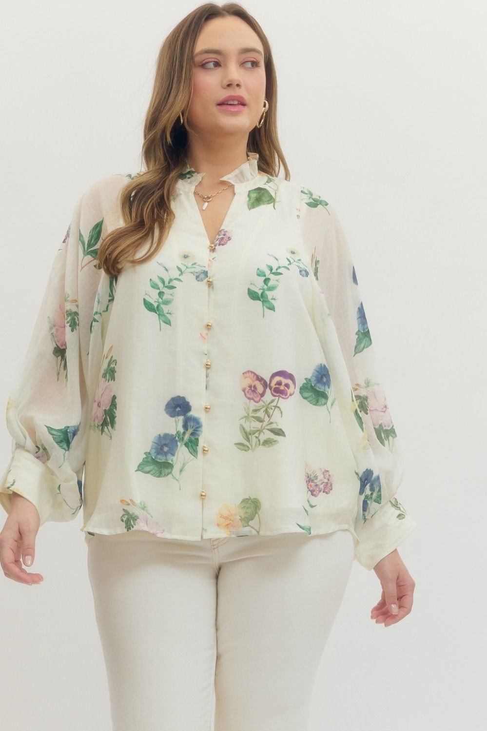 Secret Garden Soft Bloom Top By Entro