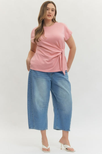 Curvy Strawberry Shortcake Blouse By Entro