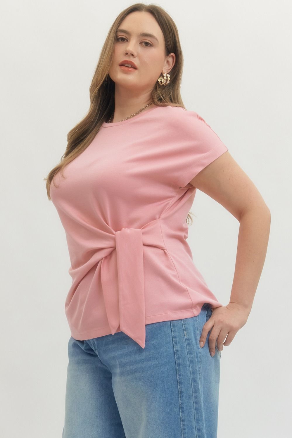 Curvy Strawberry Shortcake Blouse By Entro