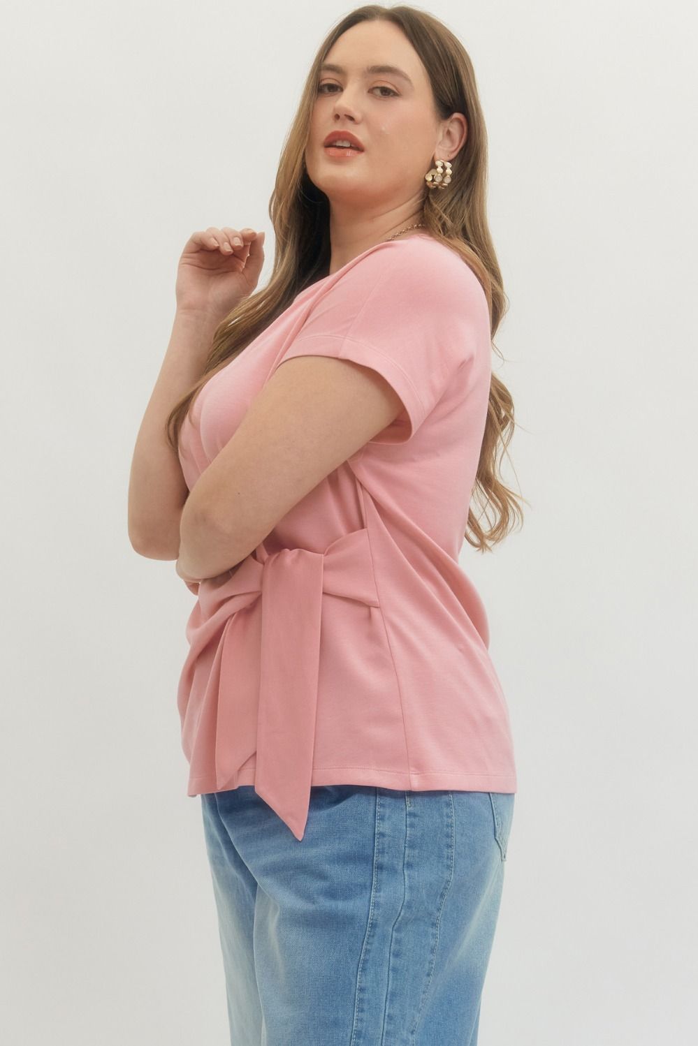 Curvy Strawberry Shortcake Blouse By Entro