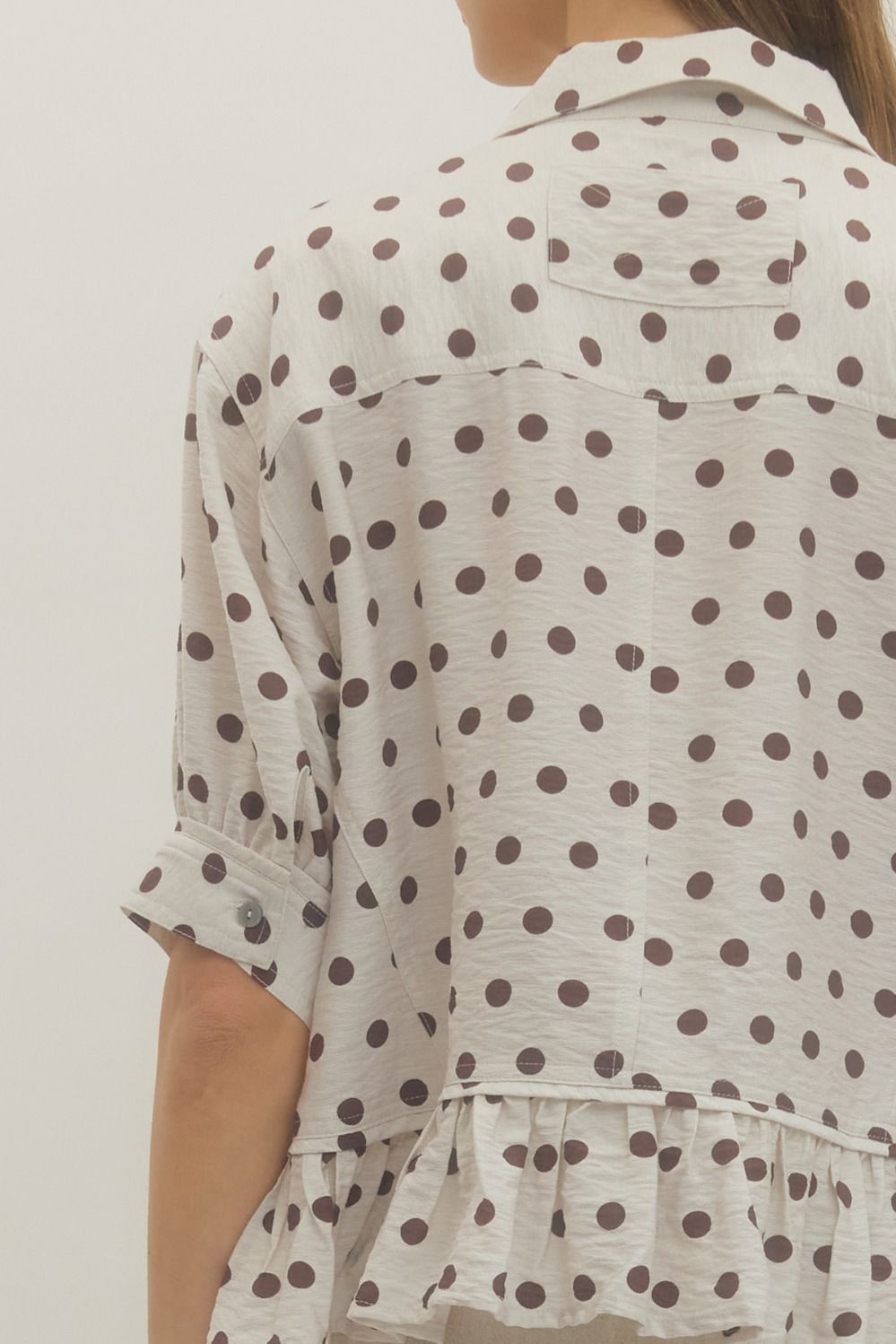 Dot About It Blouse By Entro