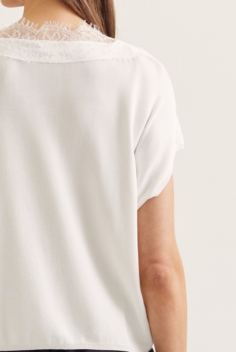 Lace & Lovely Knit Top By Entro