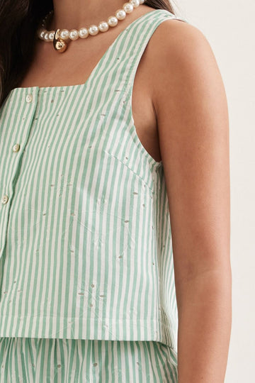 Seaside Stroll Top By Entro
