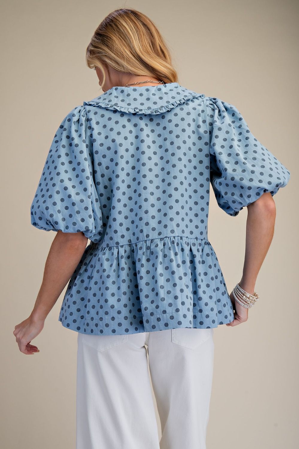 Darling Bubble Sleeve Top
