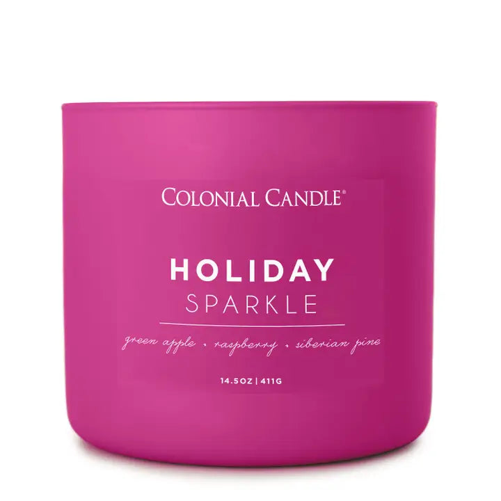 Holiday Sparkle 3 Wick, 14.5 oz Candle