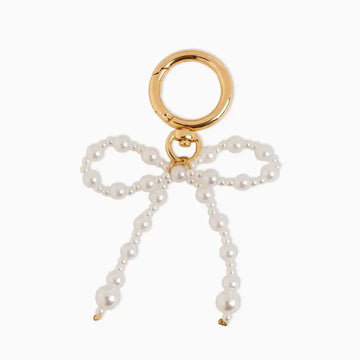 Mixed Pearl Coquette Bow Keychain Bag Charm Keychain