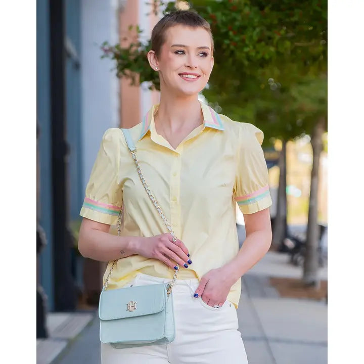 Evelyn Crossbody Mint By Caroline Hill