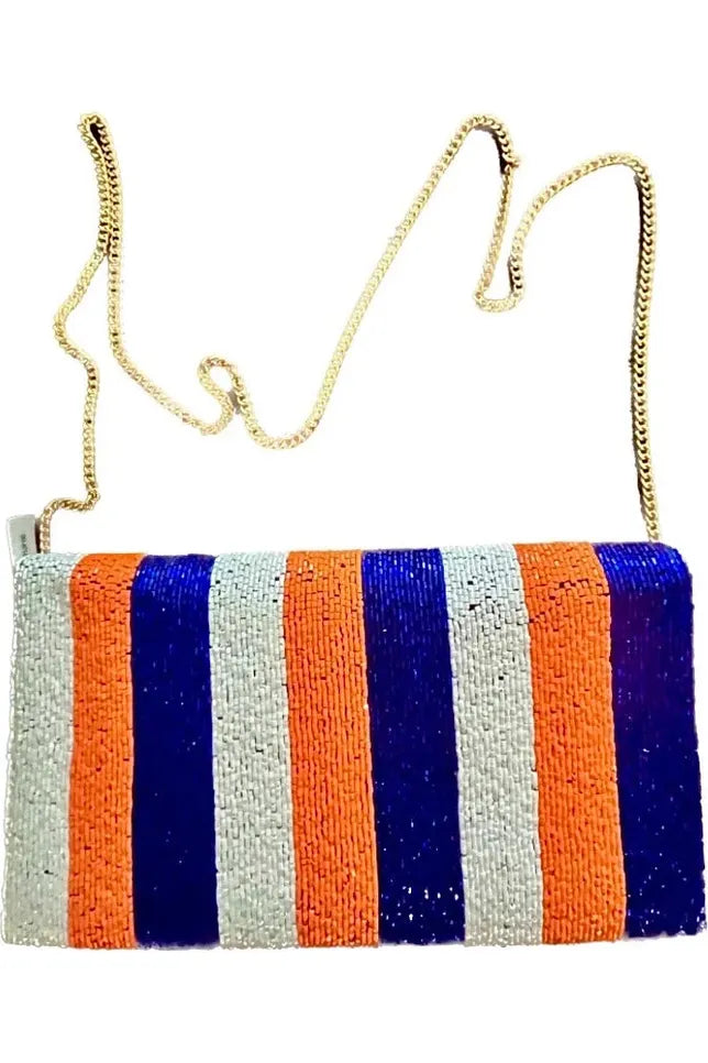 Houston beaded baseball bag