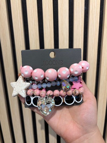 Cowgirl Charm Bracelet Stacks