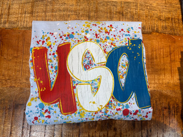 Paint Splash USA Comfort Colors Tee