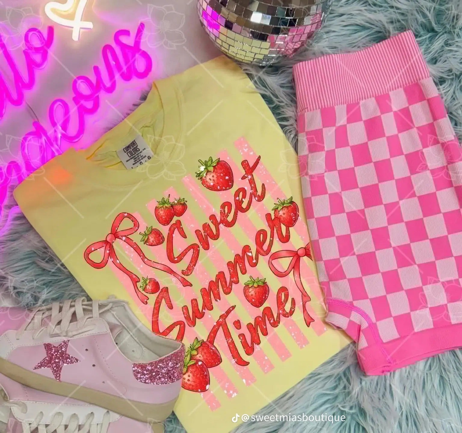 Sweet Summertime Comfort Colors Tee