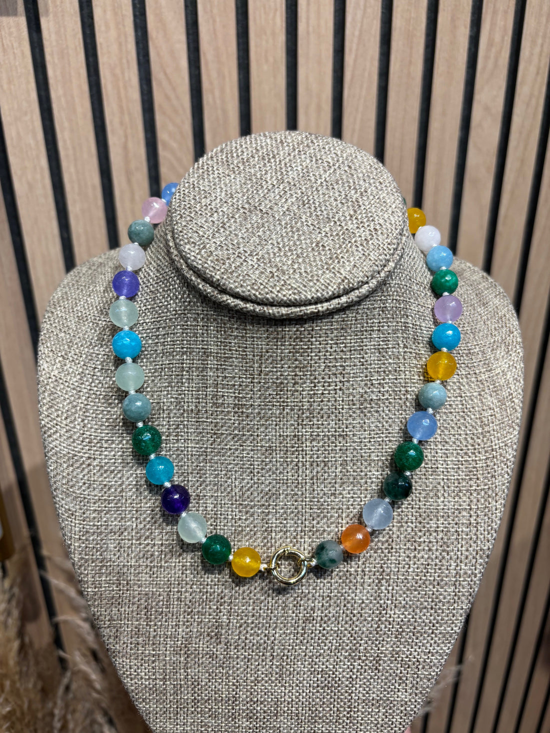 WAFA Magnetic Medium Beaded Charm Necklace