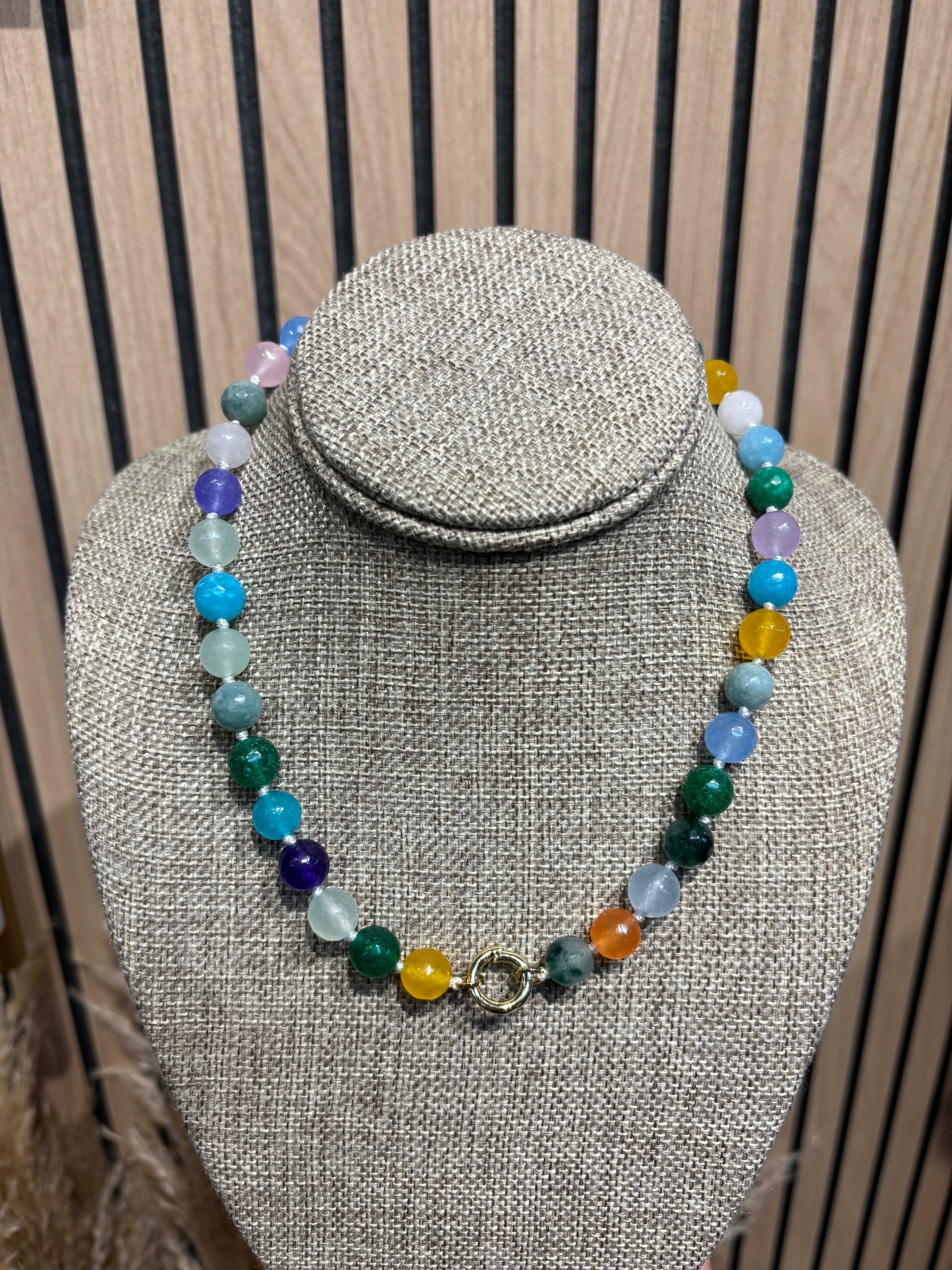 WAFA Magnetic Medium Beaded Charm Necklace