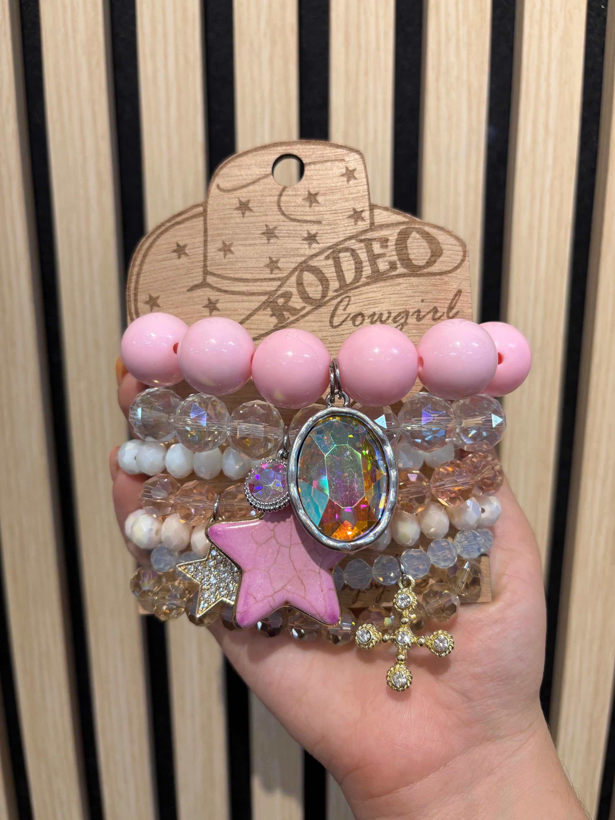 Cowgirl Charm Bracelet Stacks