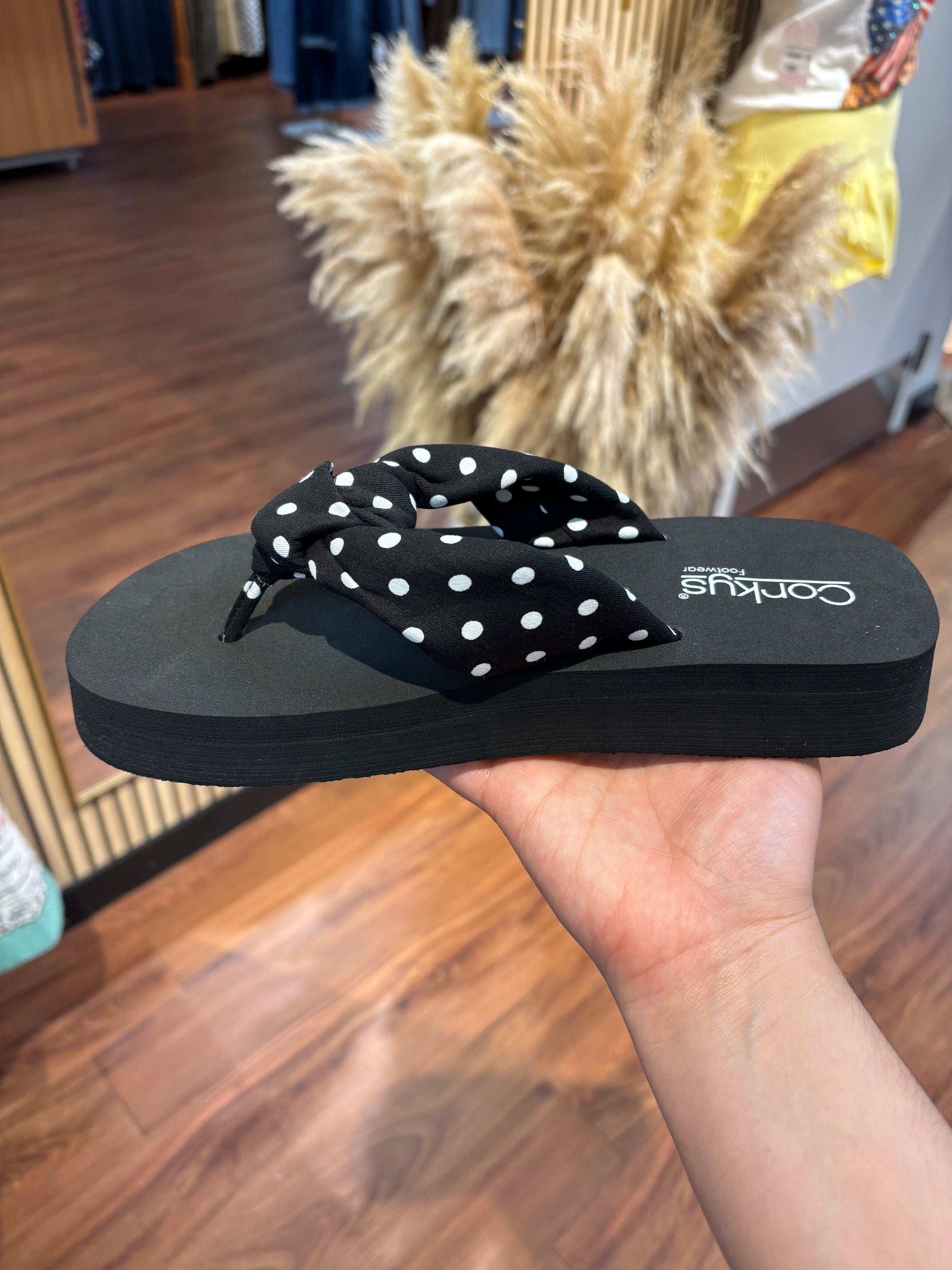 You Go Girl Black White Polka Dots By Corkys