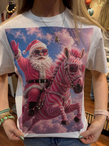 Pink Christmas Dreams Graphic Tee