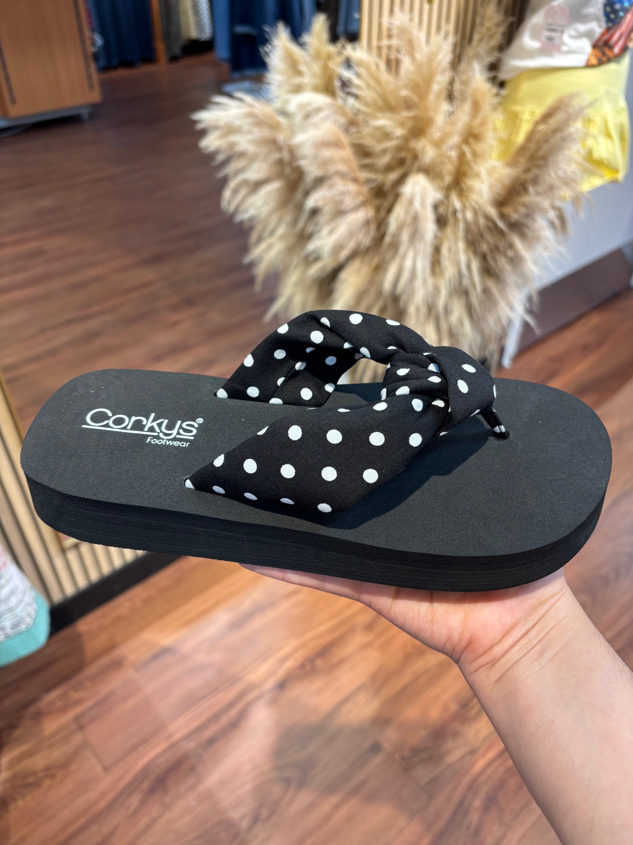 You Go Girl Black White Polka Dots By Corkys