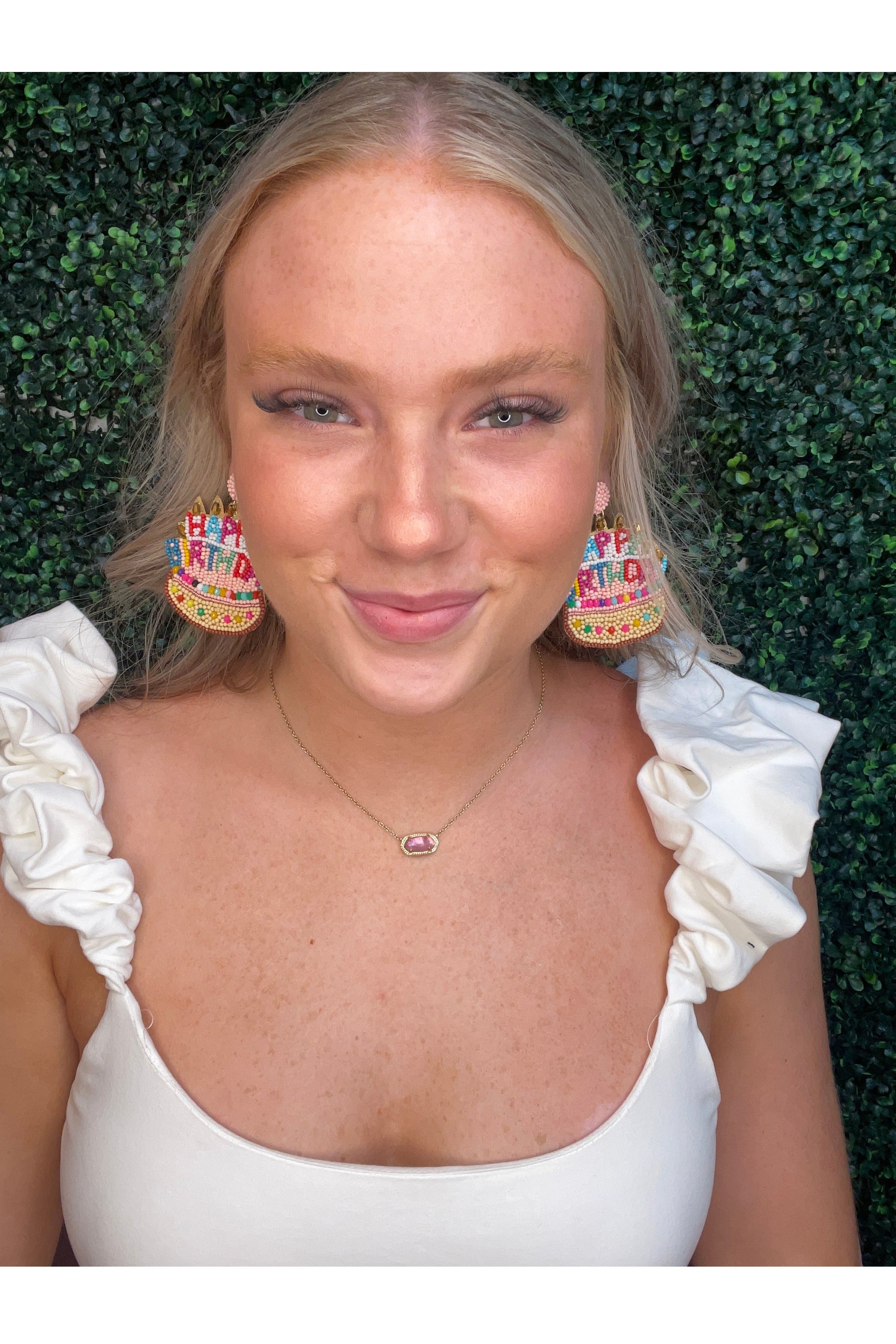 Happy Birthday Earrings