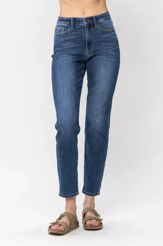 Judy Blue High Waist Shield Back Pocket Slim Fit Jeans (Full size run)