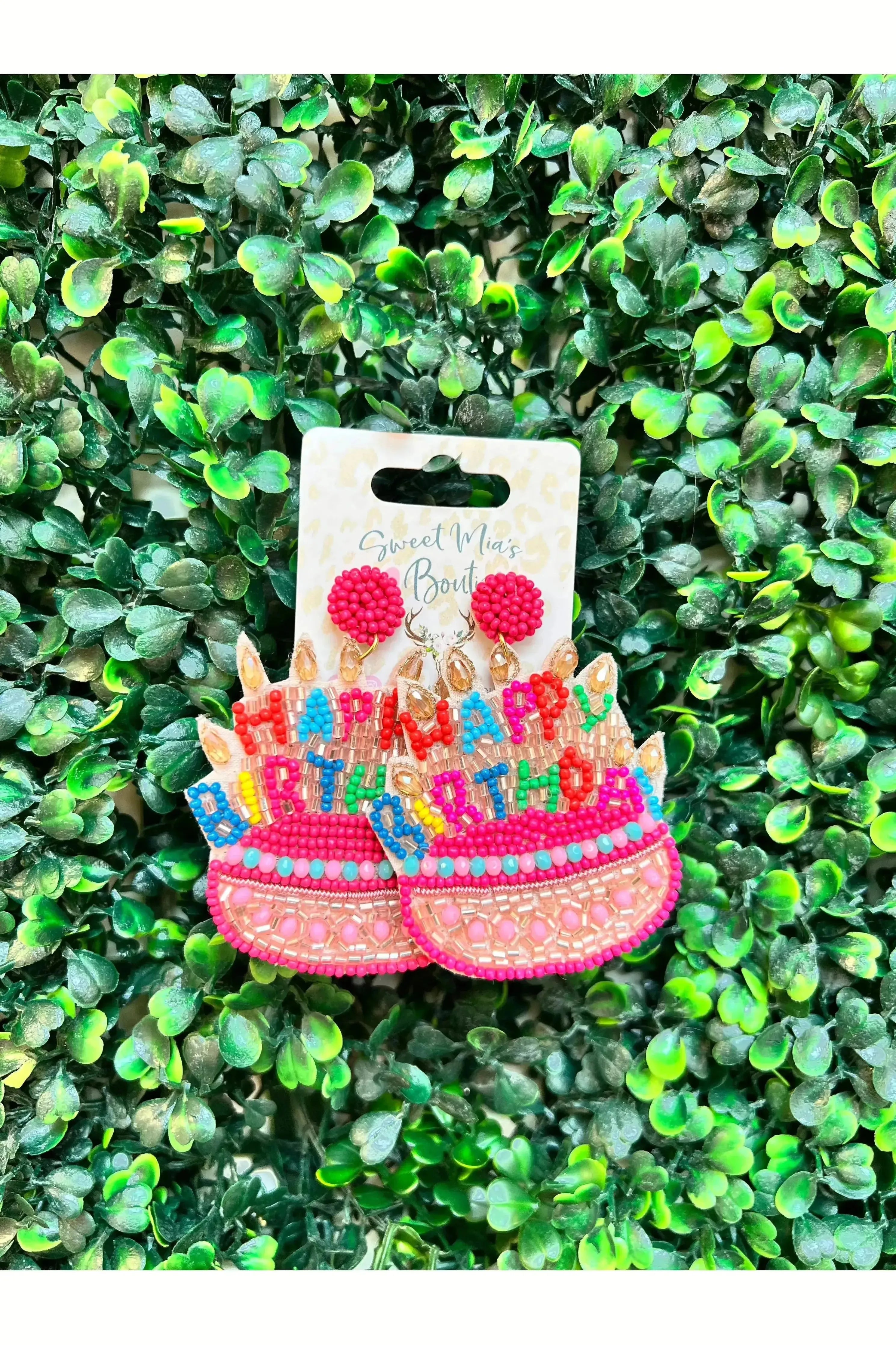 Happy Birthday Earrings