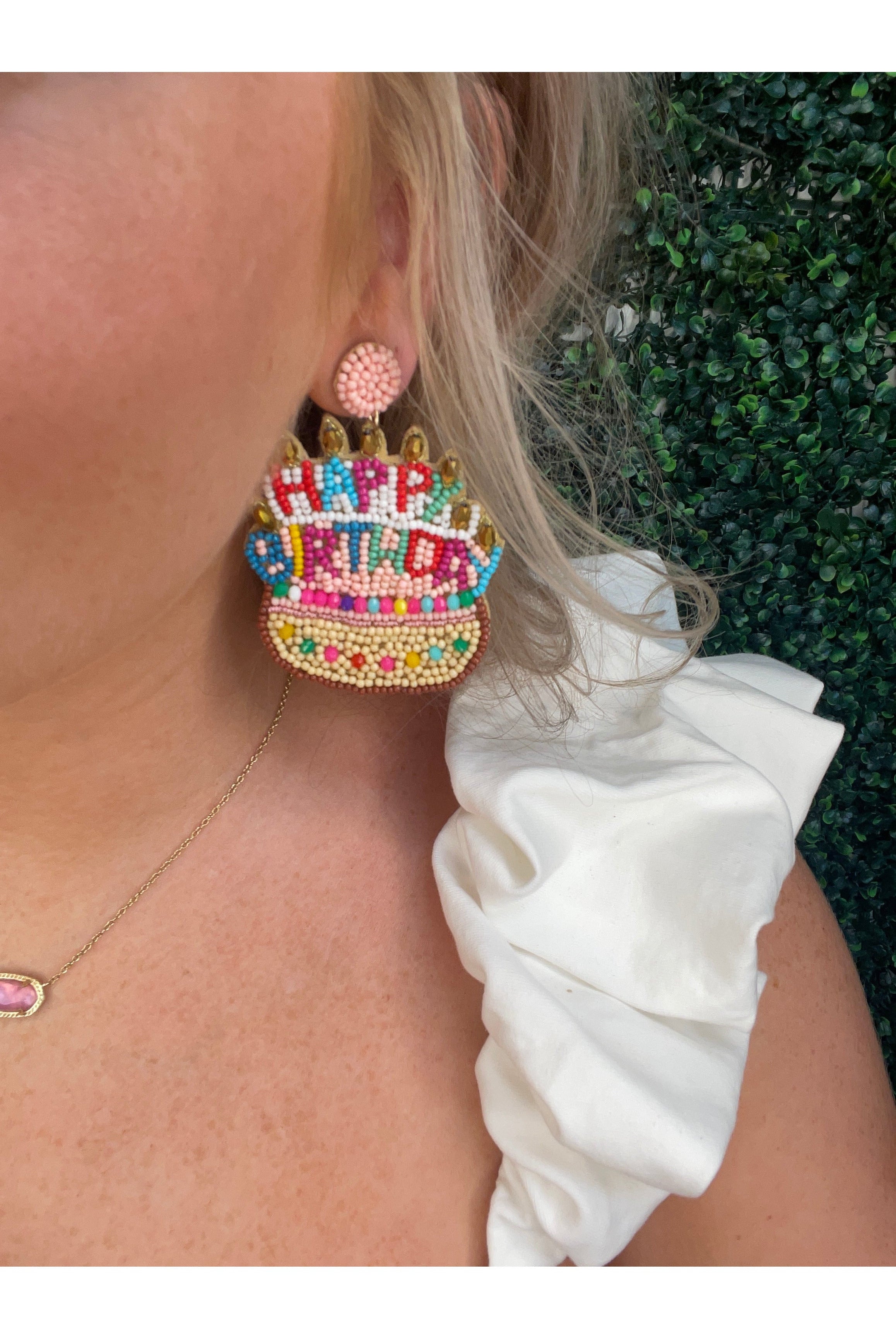 Happy Birthday Earrings