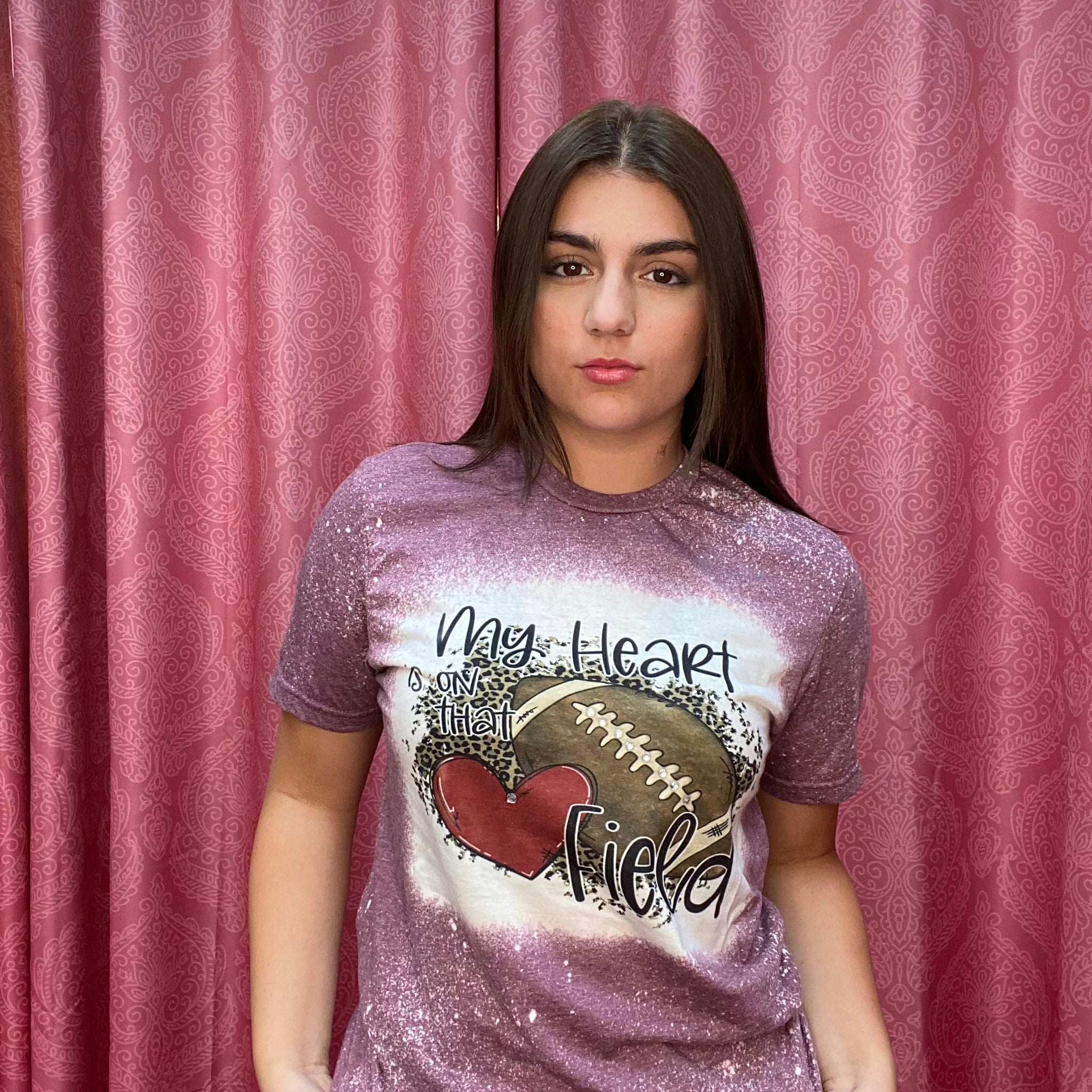 My Heart Is on That Field Graphic Tee