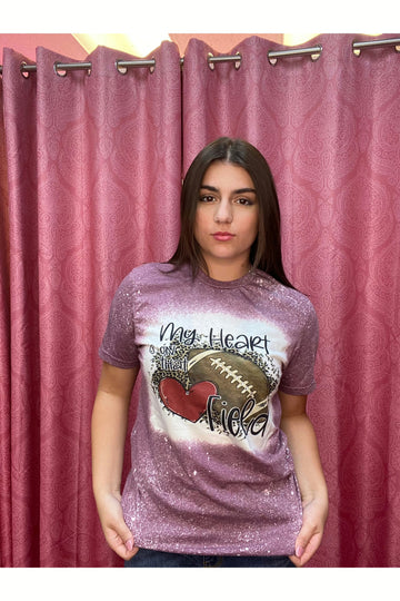 My Heart Is on That Field Graphic Tee