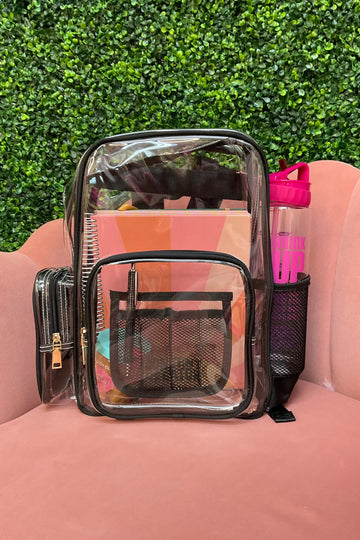 Clear backpack
