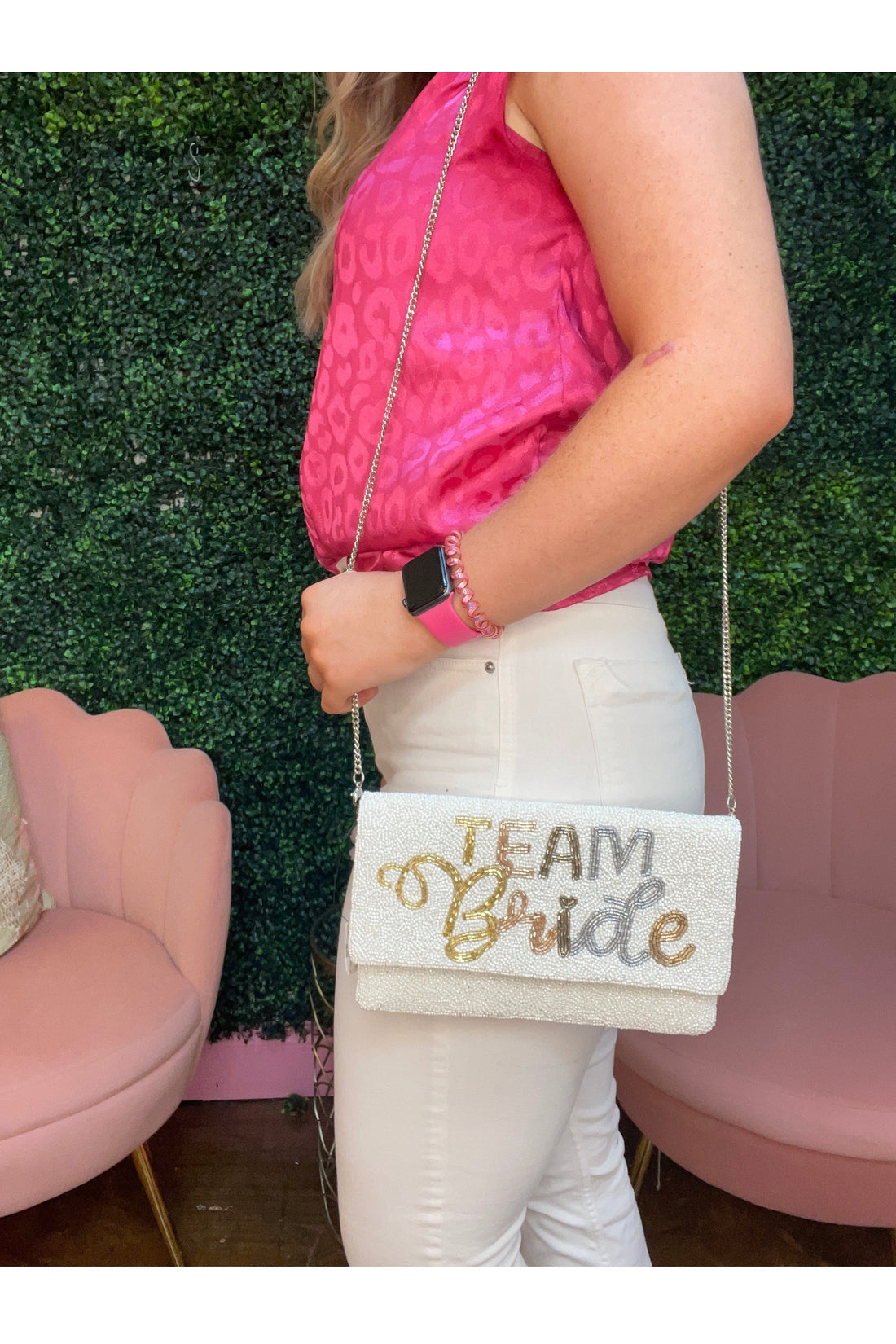 Team Bride Crossbody Bag