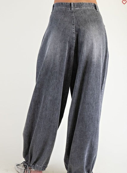 Aladdin Denim Pants Pockets By Easel