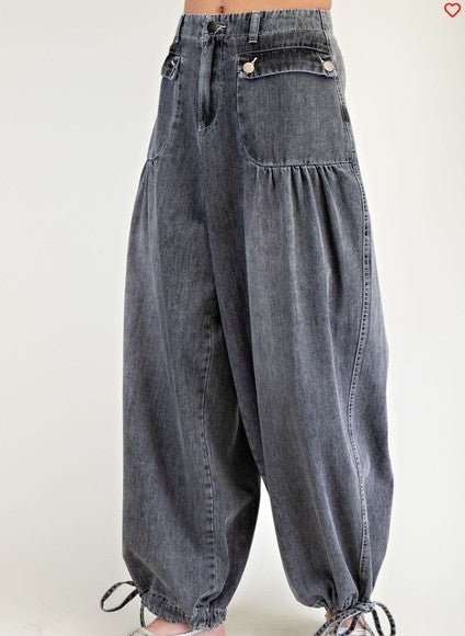 Aladdin Denim Pants Pockets By Easel