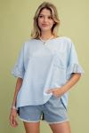 Easygoing Charm Cotton Top By Easel