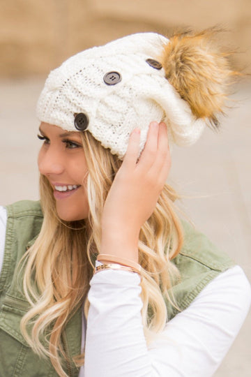 Pom Beanie