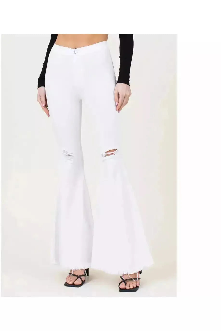 Fiona Flare White