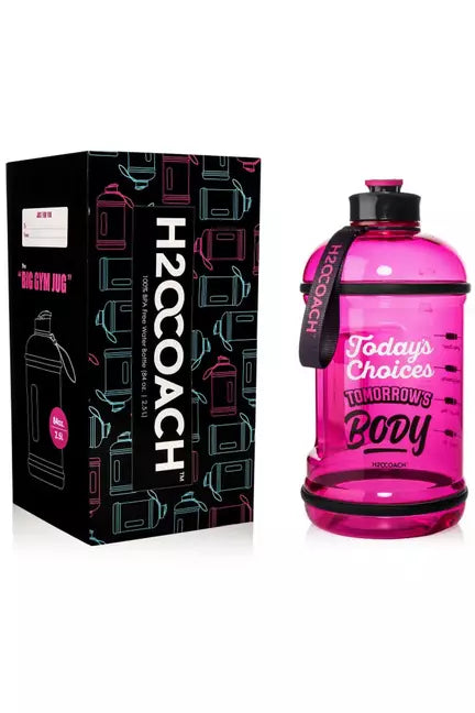 Today's Choices Tomorrow's Body water bottle 0.5 gallon