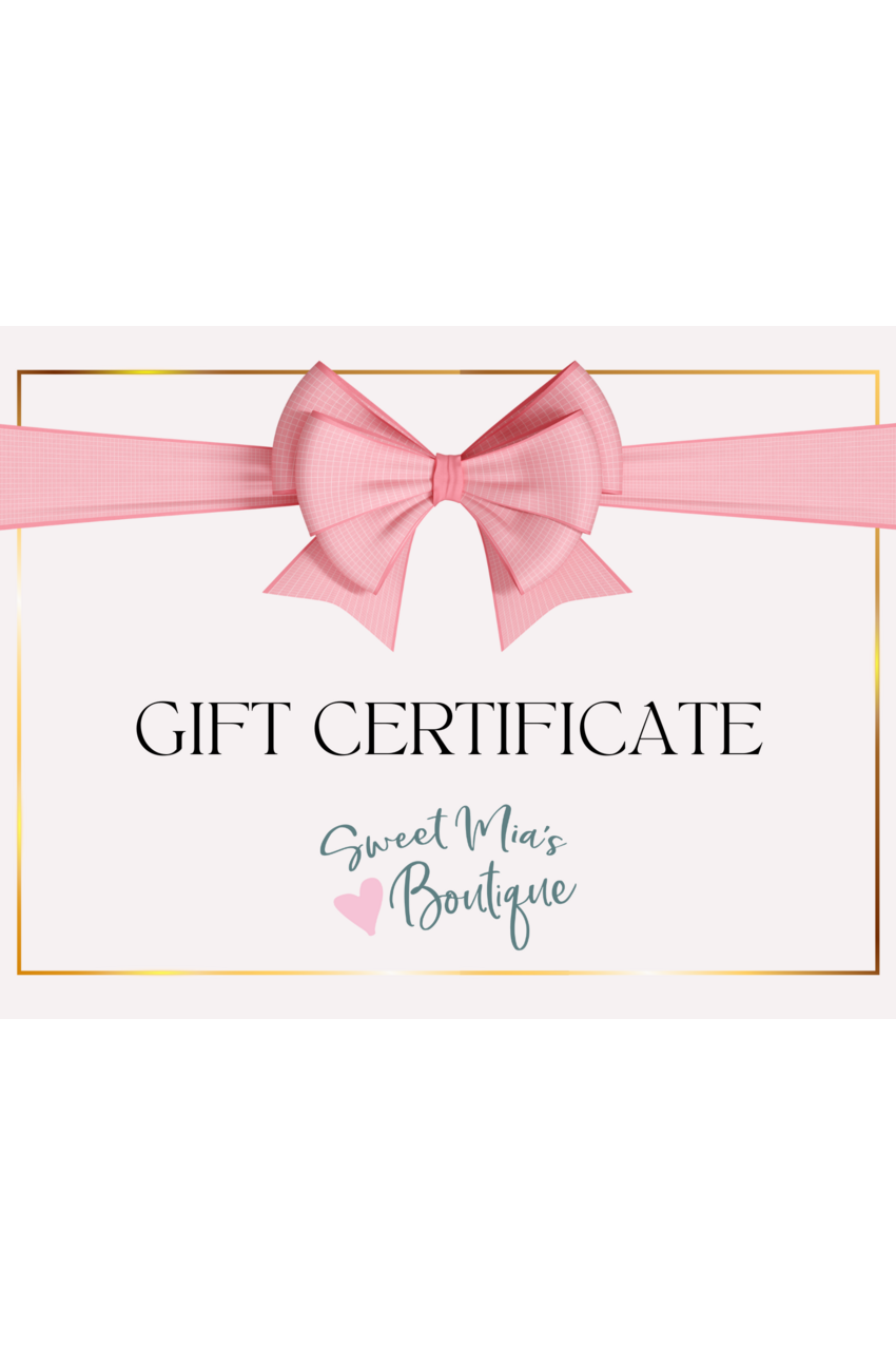 Sweet Mia's Boutique Gift Card