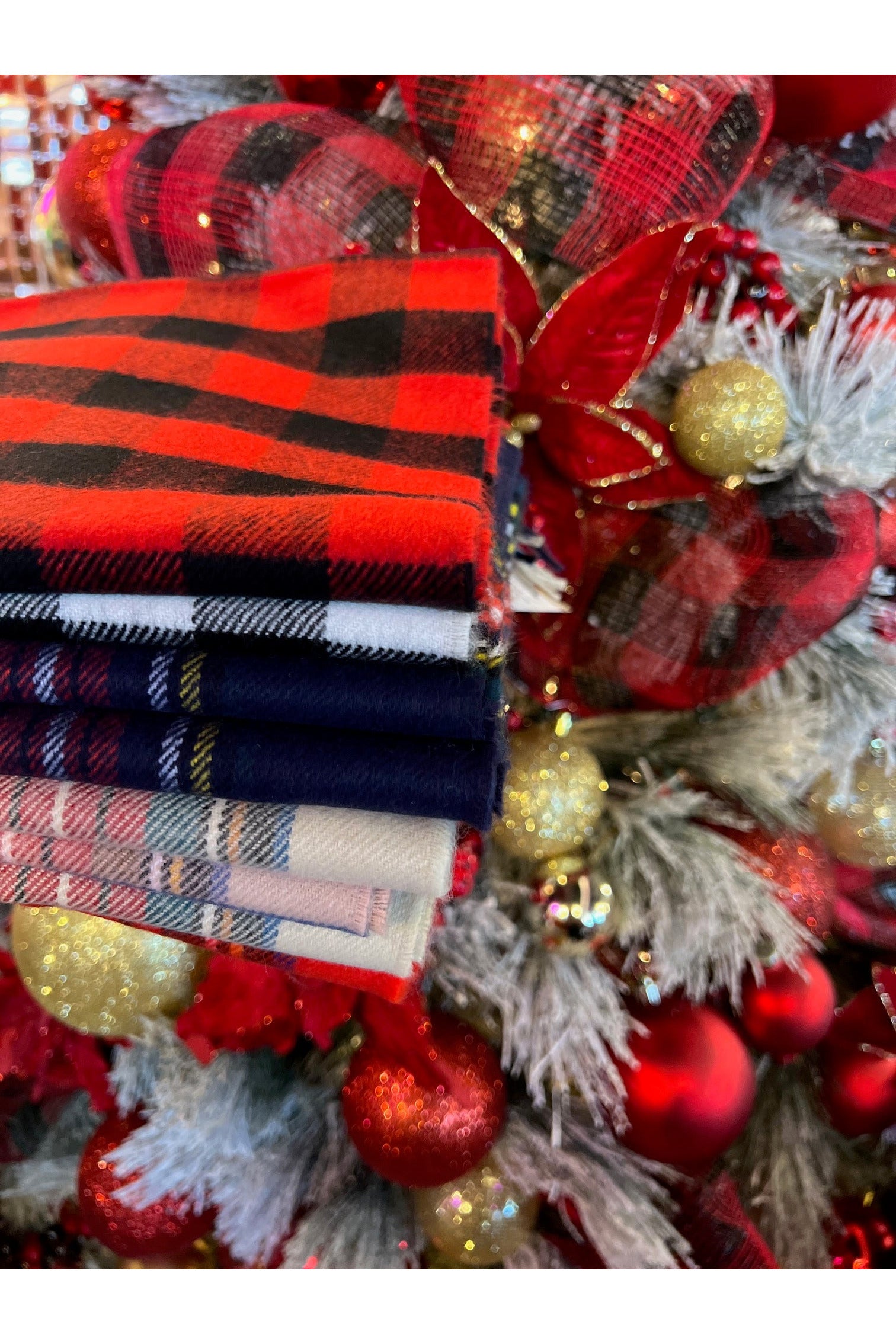 Keeping it cozy scarfs