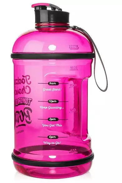 Today's Choices Tomorrow's Body water bottle 0.5 gallon