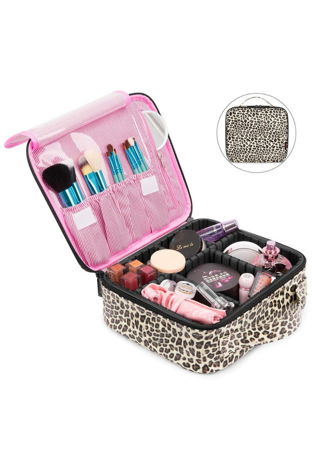 Faire Mega Makeup Case - Leopard RTS