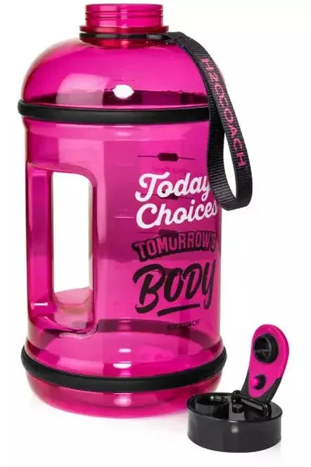 Today's Choices Tomorrow's Body water bottle 0.5 gallon