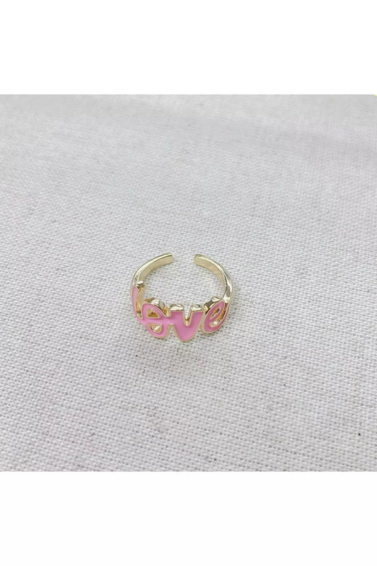 Treasure Jewels Love Pink Ring
